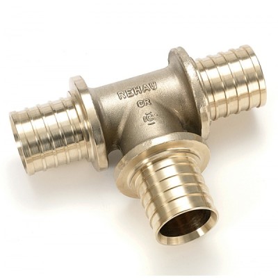 Rehau SL-тройник равнопроходный 20-20-20 с гильзами