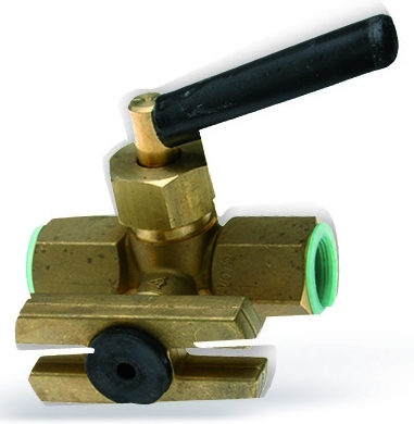 Watts Запорный кран для манометра с фл. RM 15 P-MM 1/2, вну.резьба