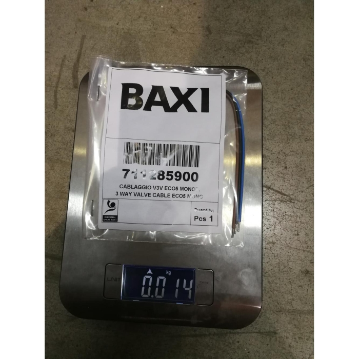   Baxi Высоковольтная проводка (разъем Х3 к клеммной колодке трехходового клапана клапану)  