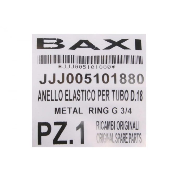   Baxi Кольцо эластичное d=18  
