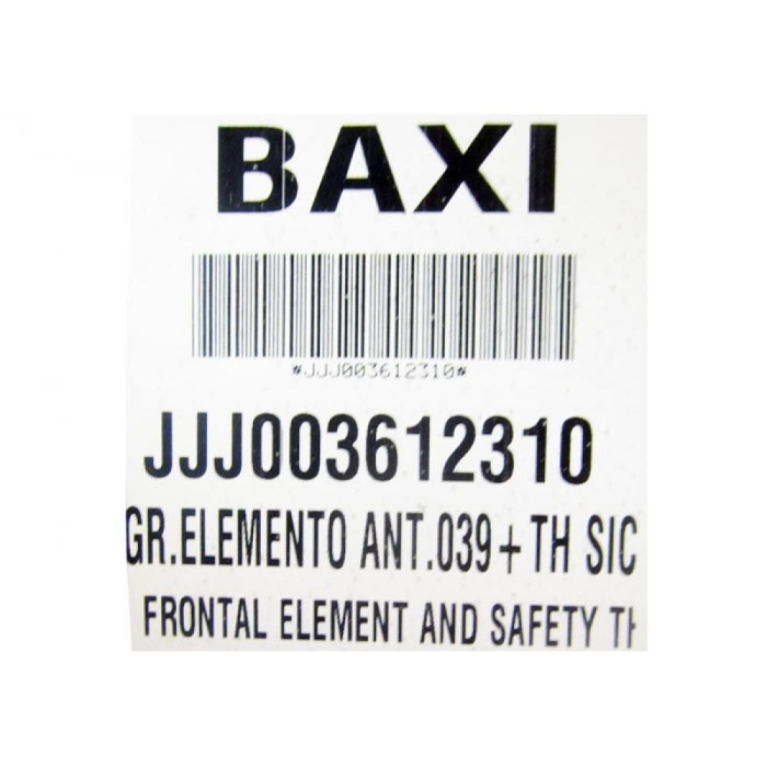   Baxi Элемент передний с термостатом безопасности  