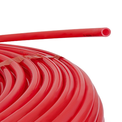 Труба из сшитого полиэтилена Hoobs PE-Xa/EVOH c антикислородным слоем 16х2.0, цвет красный (бухта 200м)  