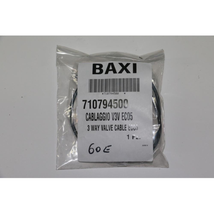  Baxi Высоковольтная проводка (разъем Х3 к трехходовому клапану)  