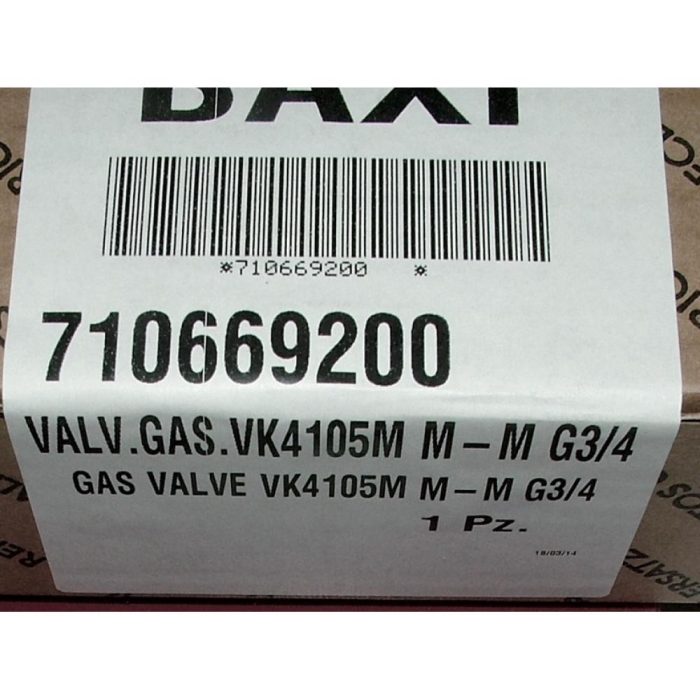   Baxi Клапан газовый (HONEYWELL VK4105M M-M)  