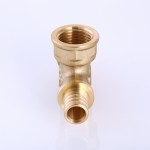 Valtec Тройник надвижной с переходом на вн.р. 16(2,2) х 1/2 х 16(2,2)  