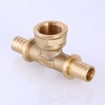 Valtec Тройник надвижной с переходом на вн.р. 16(2,2) х 1/2 х 16(2,2)  