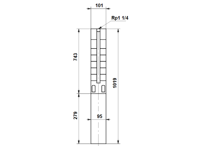 Скважинный насос Grundfos SP 1A-28  