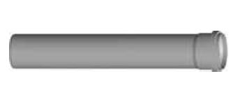 Wolf Дымоход Труба DN80 L:2000 мм, из полипропилена