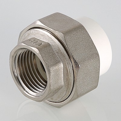 Valtec Соединитель PPR разъемный с переходом на вн. р. 20х1  