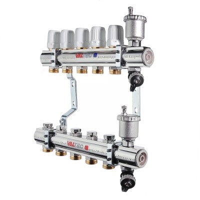 Коллектор Valtec Коллекторная группа в сборе, 1х12 вых. Евроконус 3/4  