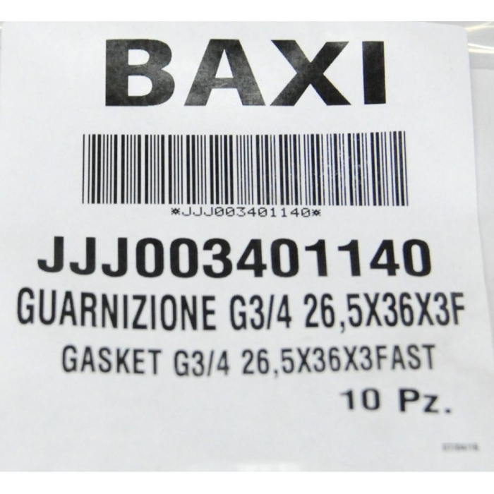   Baxi Уплотнение, 26,5X36X3  