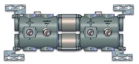 Luxor Модульный коллектор с соединениями для групп G1 1/4  