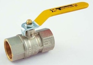 Шаровой клапан TORNADO с жёлтой рук. в/в 1 (2390007)