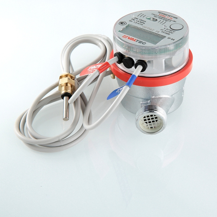 Valtec Теплосчетчик квартирный, с тахометрическим расходомером (на обратный тр.) 2,5 м3/час  